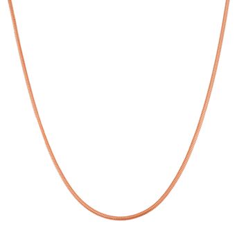 Jordan Blue 14k Gold Over Silver Snake Chain Necklace