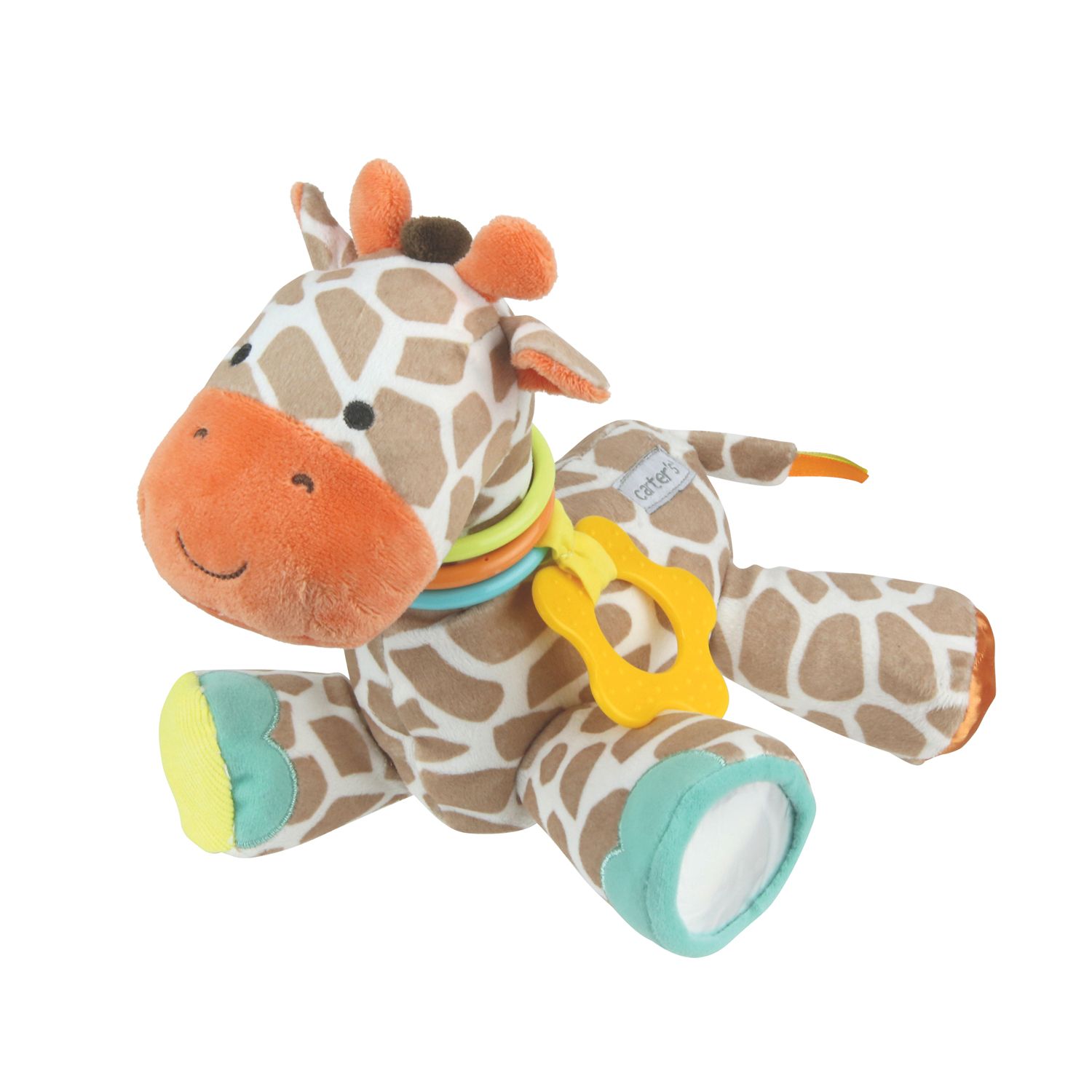 stuffed giraffe baby toy