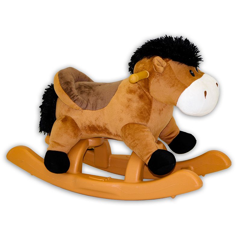 PonyLand Toys Rocking Horse, Brown