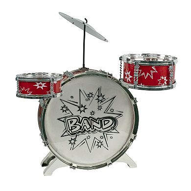 Kiddy Jazz Drum Set & Stool by Ready Ace