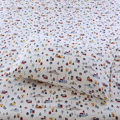 True North by Sleep Philosophy Cozy Flannel Cotton Sheet Set