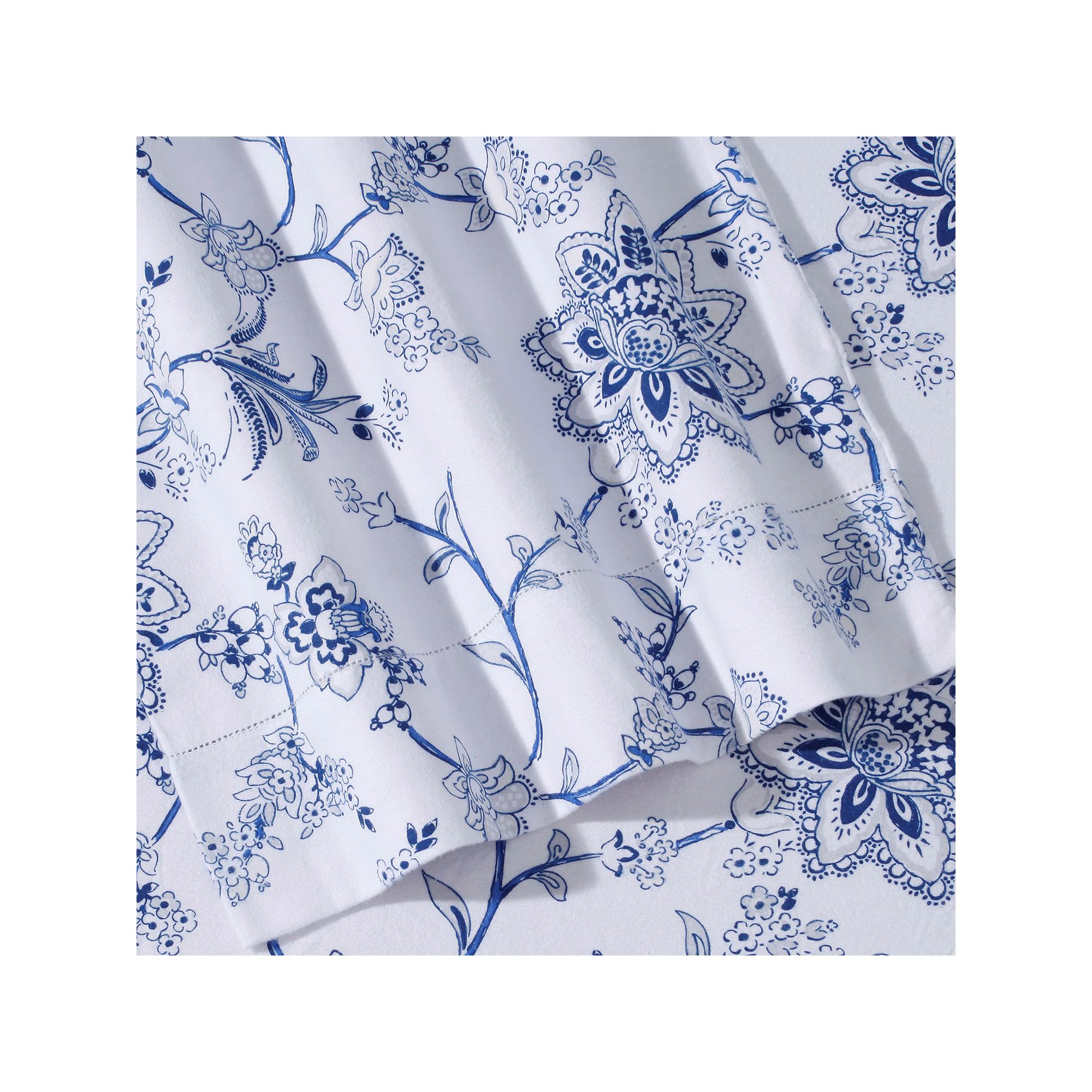 Tribeca Living Printed Deep Pocket Flannel Sheet Set, Floral