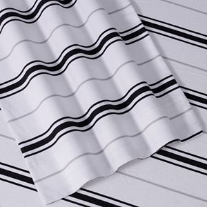 Striped Deep Pocket Flannel Sheet Set