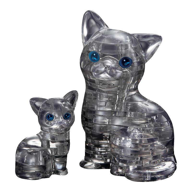 BePuzzled 49-pc. Black Cat & Kitten 3D Crystal Puzzle, Multicolor