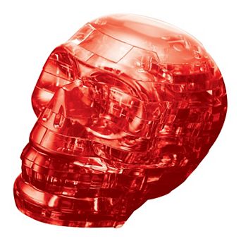 BePuzzled 48 pc Red Skull 3D Crystal Puzzle