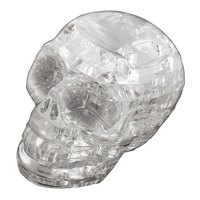 33795146 BePuzzled 48-pc. Clear Skull 3D Crystal Puzzle, Mu sku 33795146