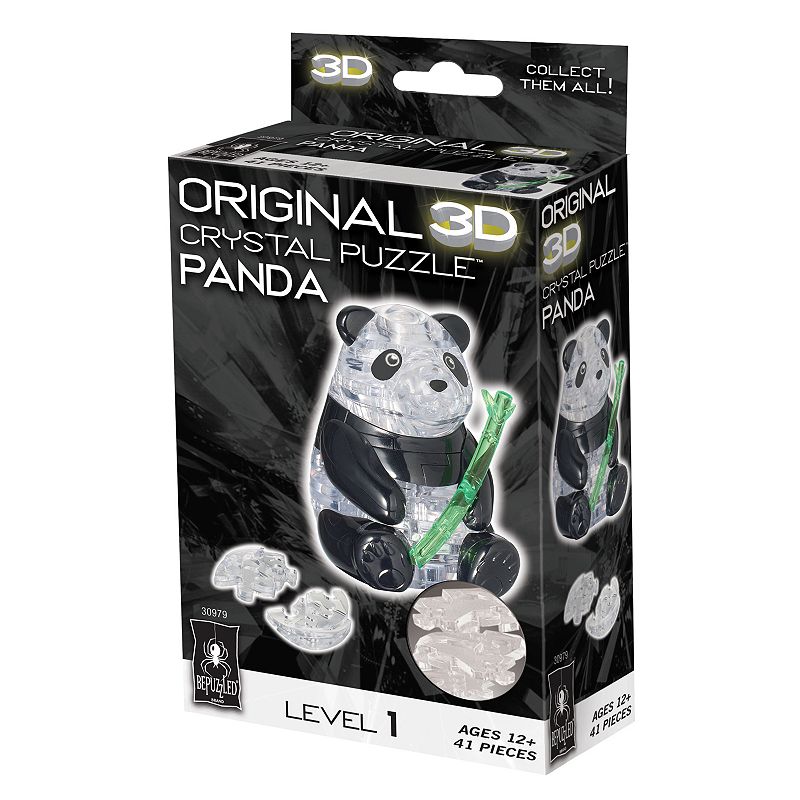 BePuzzled 41-pc. Panda 3D Crystal Puzzle, Multicolor