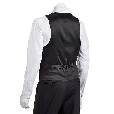 Men's Chaps Performance Classic-Fit Wool-Blend Comfort Stretch Suit Vest