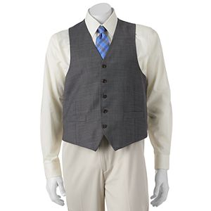Men's Chaps Performance Classic-Fit Wool-Blend Comfort Stretch Suit Vest