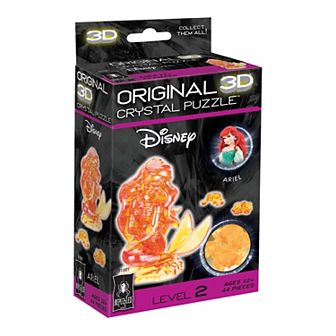 Disney's Ariel 44 pc 3D Crystal Puzzle by BePuzzled