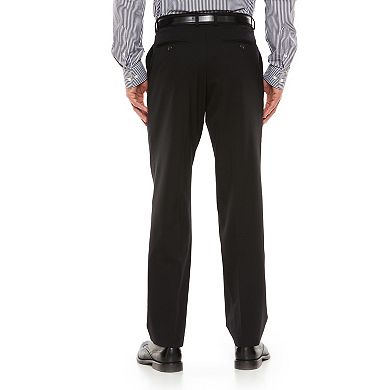 Men's Chaps Performance Classic-Fit Wool-Blend Comfort Stretch Flat-Front Suit Pants