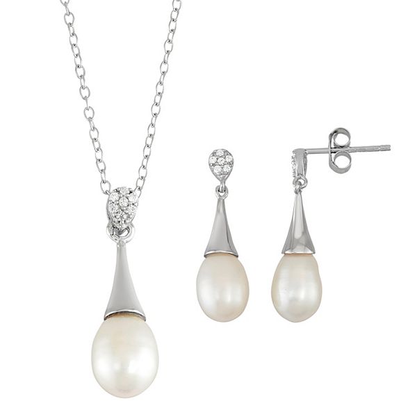 Freshwater Pearl Set Earring Pendant