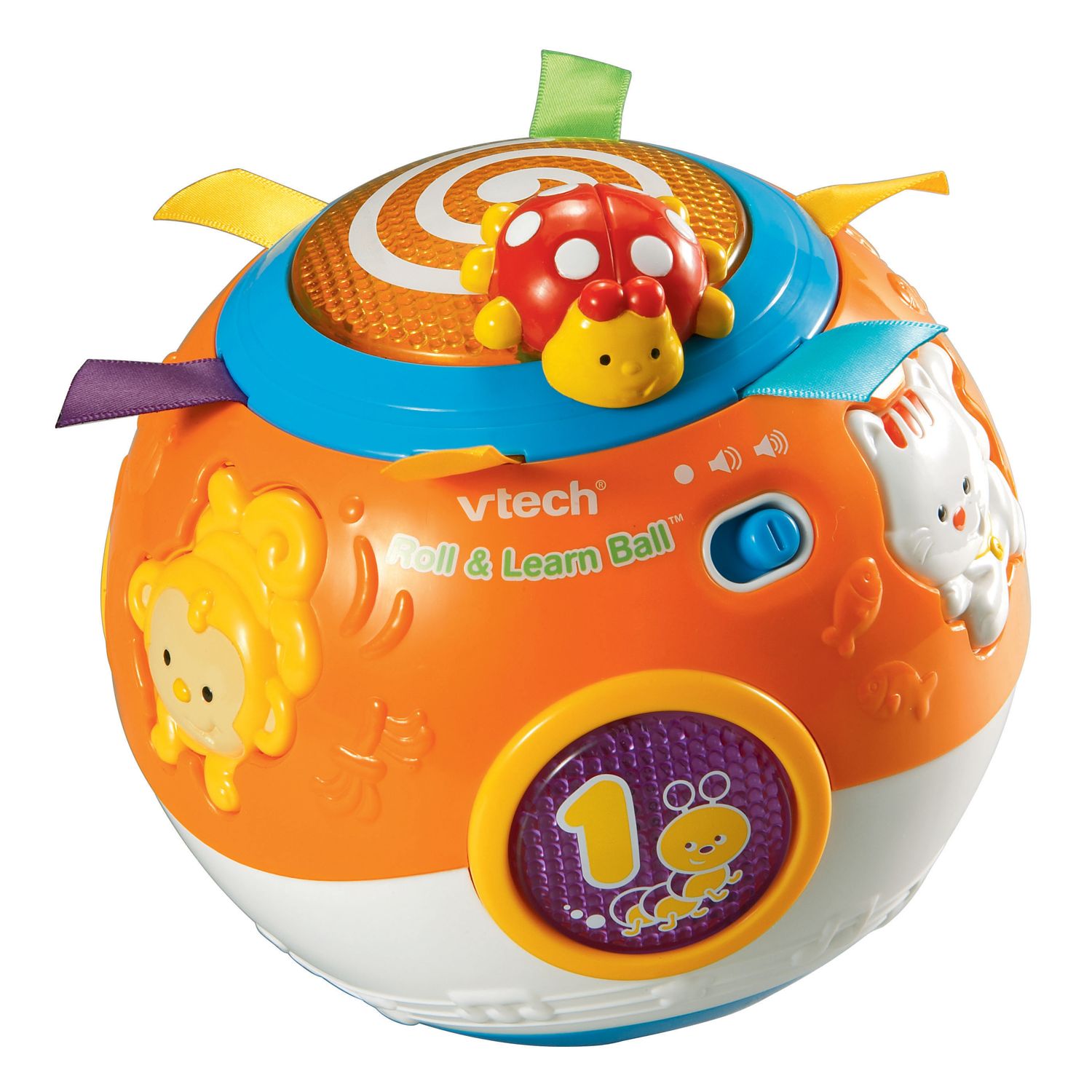 vtech move and crawl ball pink