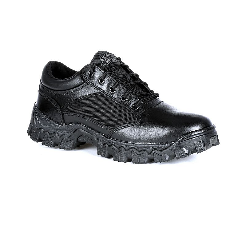 UPC 085787068955 product image for Rocky AlphaForce Men's Oxford Water-Resistant Utility Shoes, Size: 9 Medium, Bla | upcitemdb.com