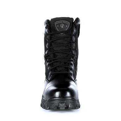 Rocky AlphaForce Men's Side-Zip Waterproof Work Boots