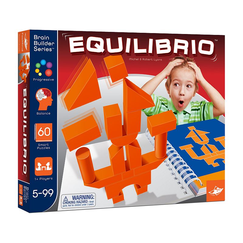 FoxMind Games Brain Builder Series Equilibrio Puzzle, Multicolor