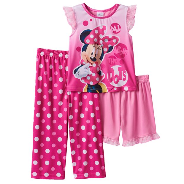 Kohls minnie mouse pajamas sale