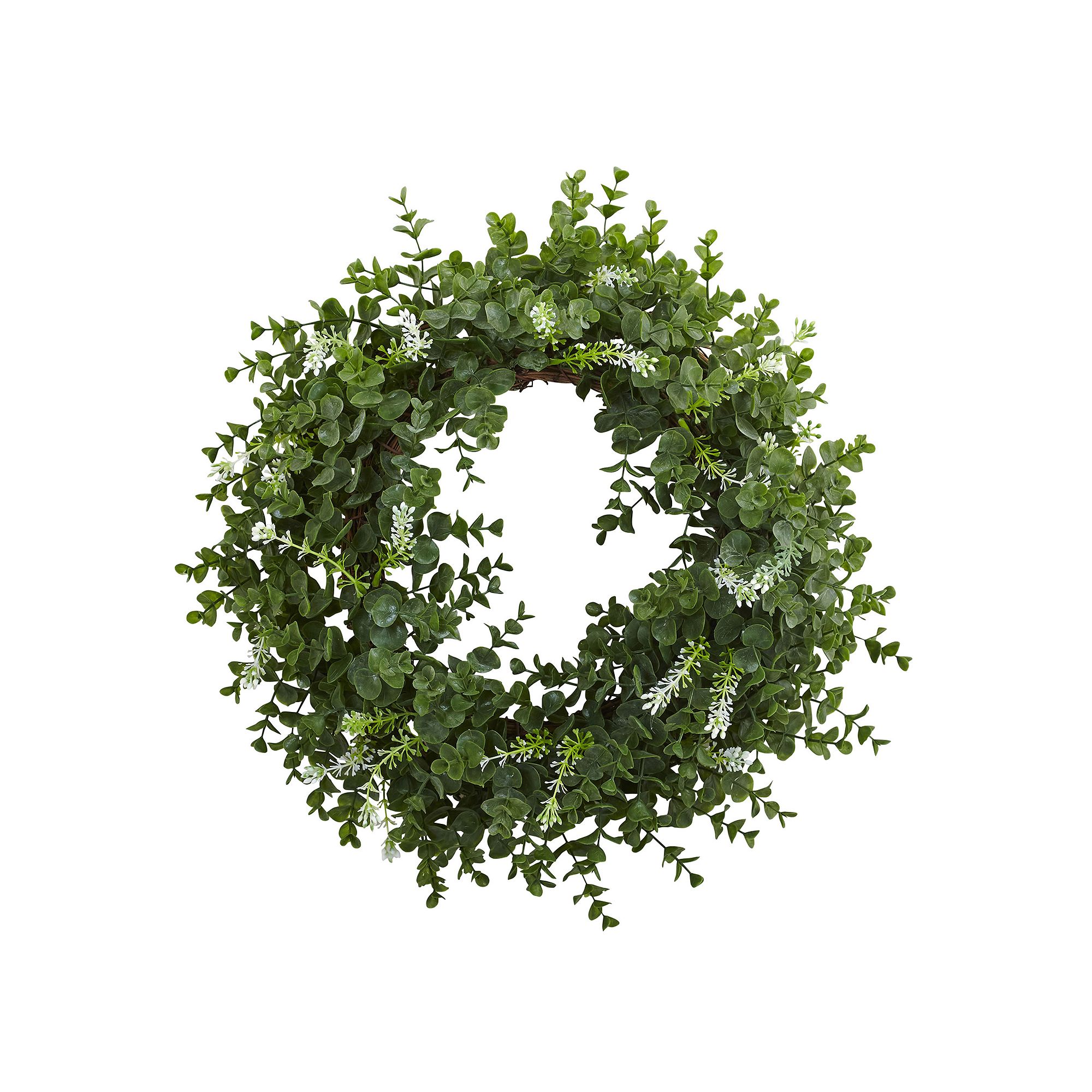 nearly natural Artificial Eucalyptus Wreath, Green