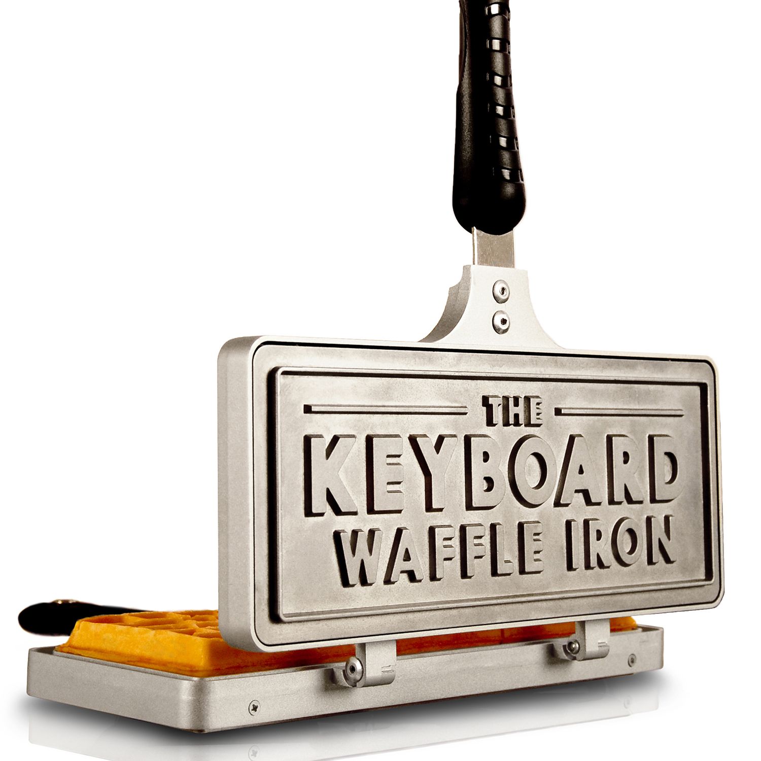 The Keyboard Waffle Iron CTRL + ALT + DELicious! Keyboard Waffle Maker