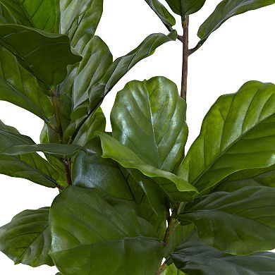 nearly natural 65-in. Artificial Fiddle Leaf Tree