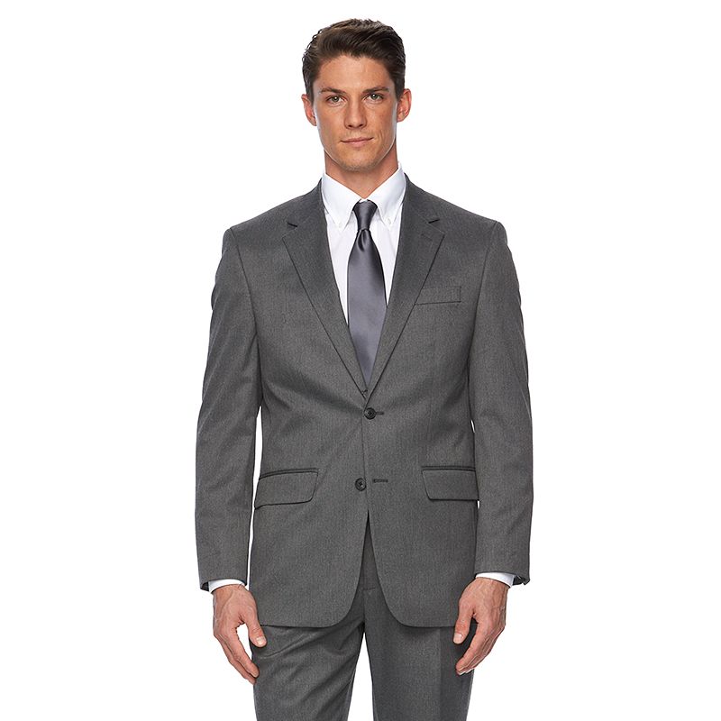 Big & Tall Croft & Barrow® Stretch Classic-Fit True Comfort Suit Jacket,  Men's, Size: 44 X-Long, Med Grey | Pretty Long (US)