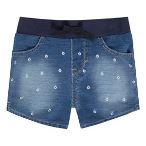 Girls 4-6x Levi's Knit Faux-Denim Shorts