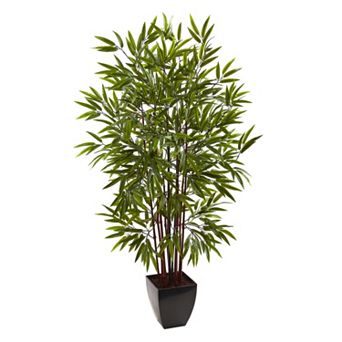 nearly natural 5-foot Bamboo Silk Tree