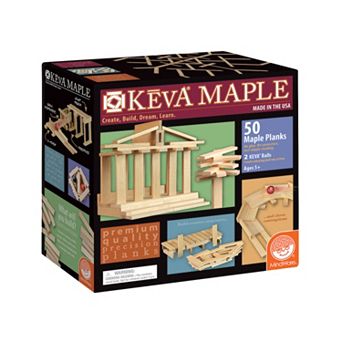 KEVA Maple 50 pc Plank Set by MindWare