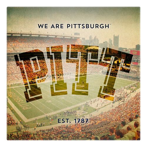 Pitt Panthers Stadium Canvas Wall Art