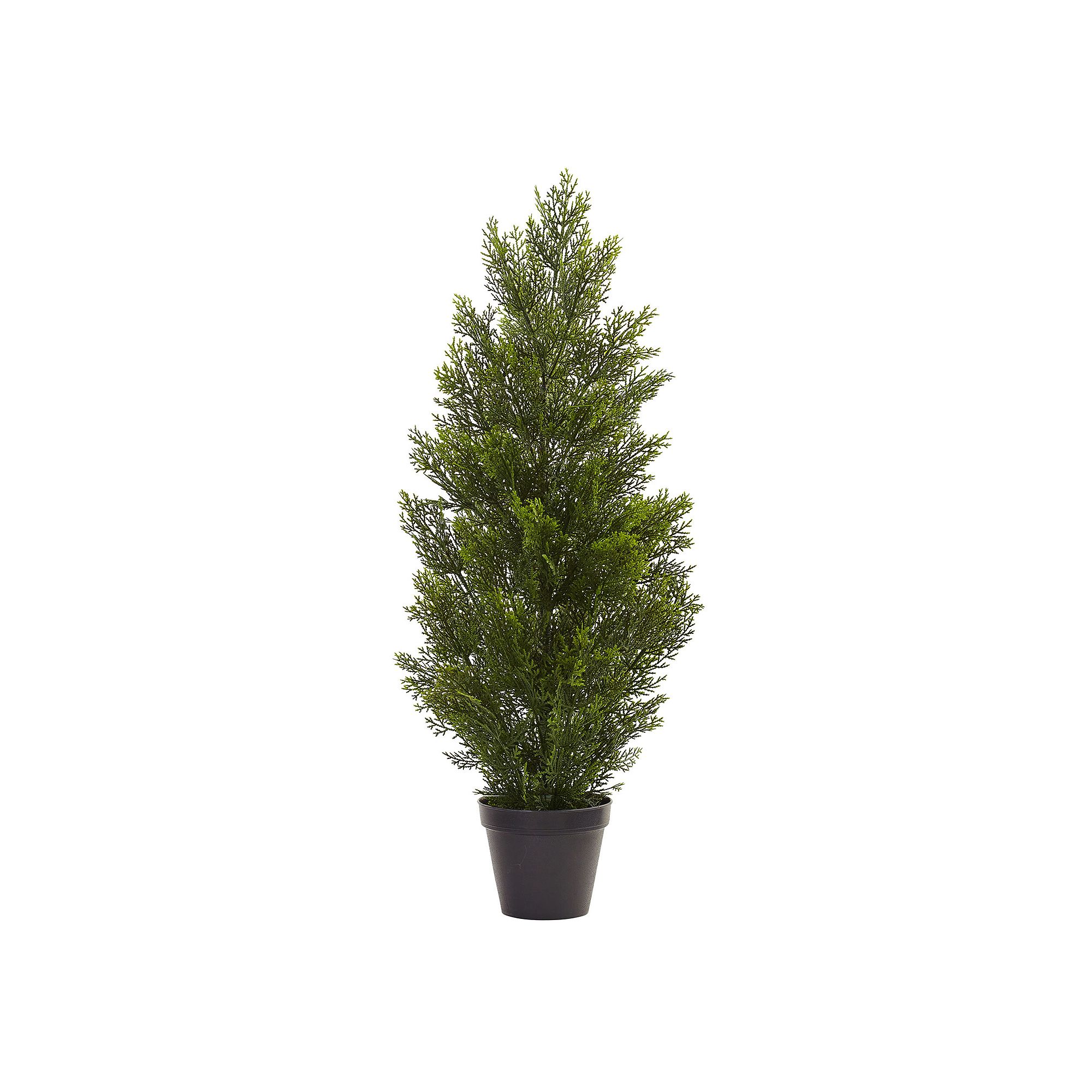 nearly natural 3-ft. Indoor / Outdoor Mini Artificial Cedar Tree, Green