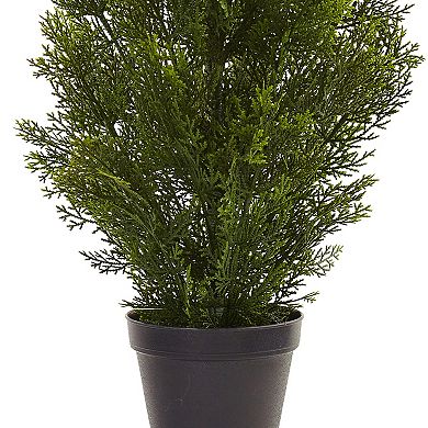 nearly natural 3-ft. Indoor / Outdoor Mini Artificial Cedar Tree