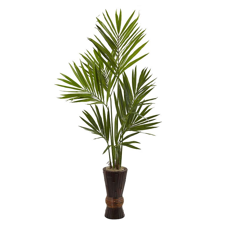 nearly natural Artificial Kentia Palm Tree, Green