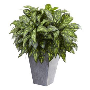 nearly natural Artificial Silver King Plant