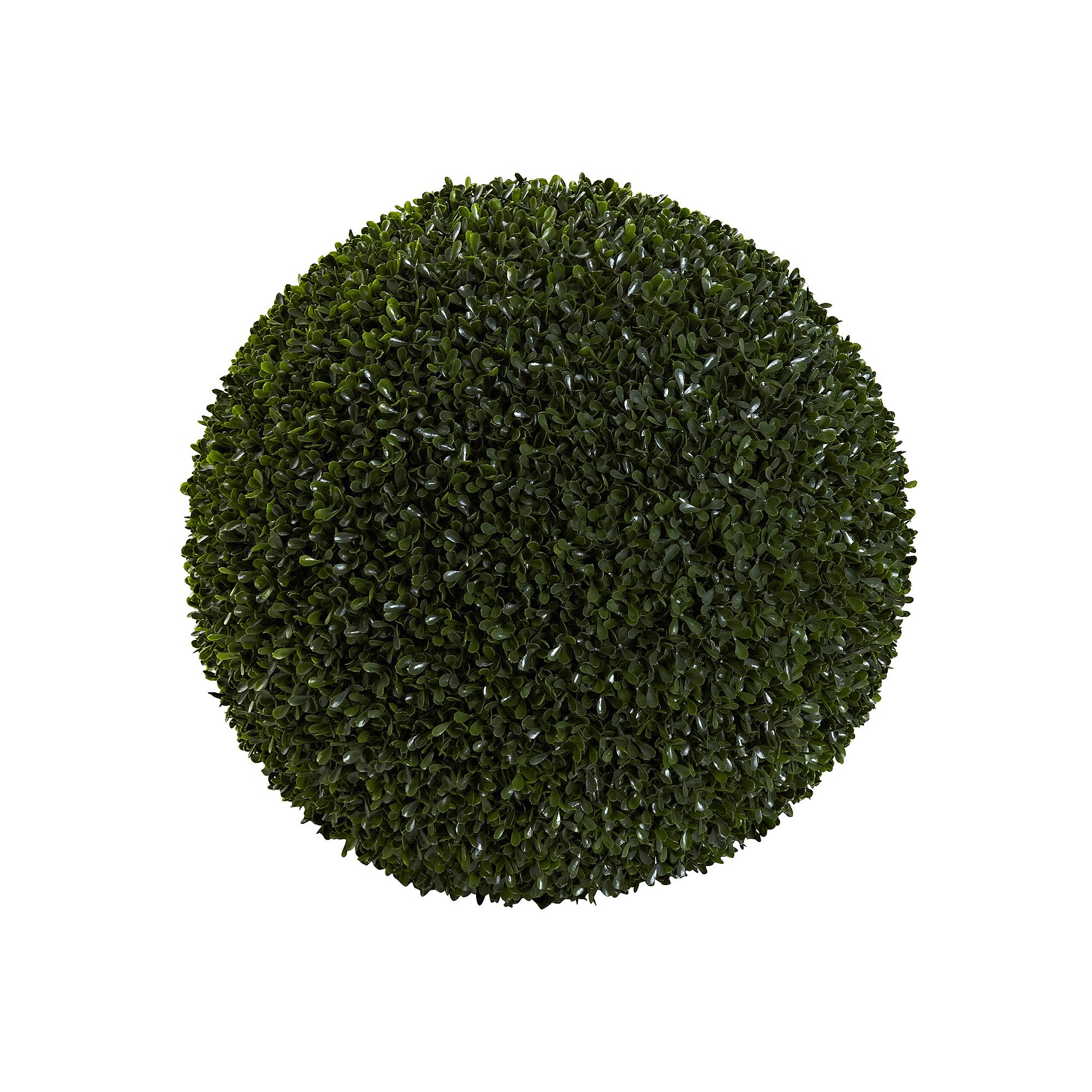 nearly natural Artificial Indoor / Outdoor Boxwood Ball, Green