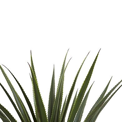 nearly natural Artificial Spiked Agave Plant