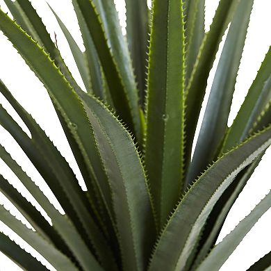 nearly natural Artificial Spiked Agave Plant