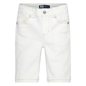Toddler Girl Levi's White Jean Bermuda Shorts
