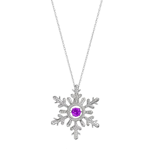 Kohls hot sale snowflake necklace