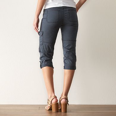 Women's Sonoma Goods For Life® Convertible Cuff Capris