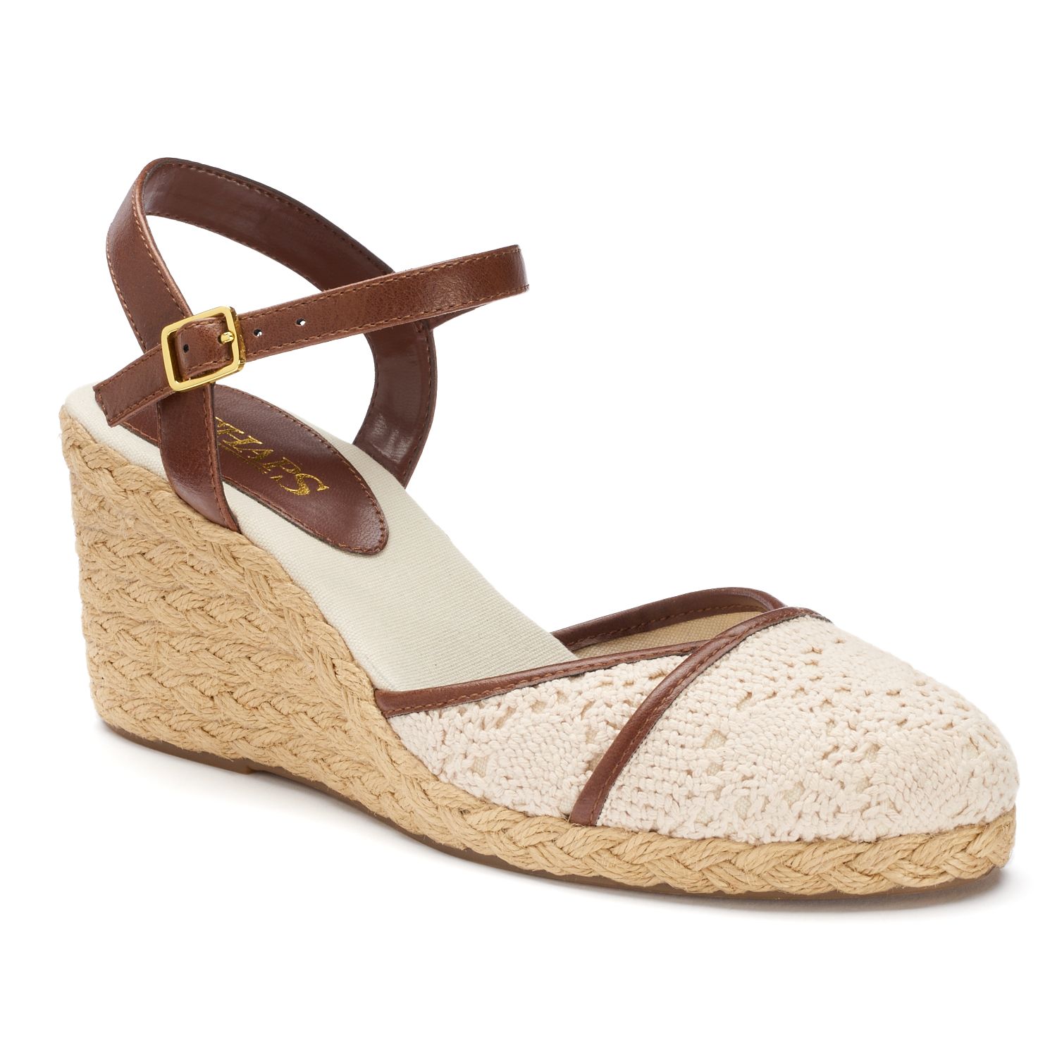 chaps espadrille wedge