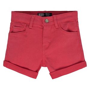 Toddler Girl Levi's Heart Print Shorty Shorts