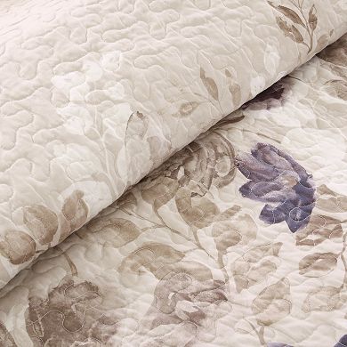 Madison Park Piper 6-Piece Quilt Set with Shams and Decorative Pillows