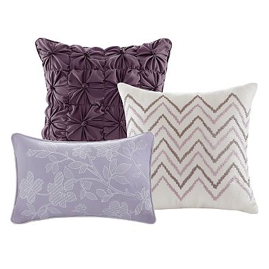 Madison Park Piper 6-Piece Quilt Set with Shams and Decorative Pillows