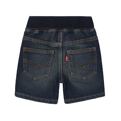 Baby Boy Levi's Knit Denim-Like Shorts