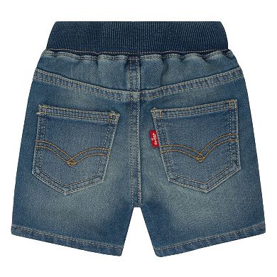 Baby Boy Levi's Knit Denim-Like Shorts