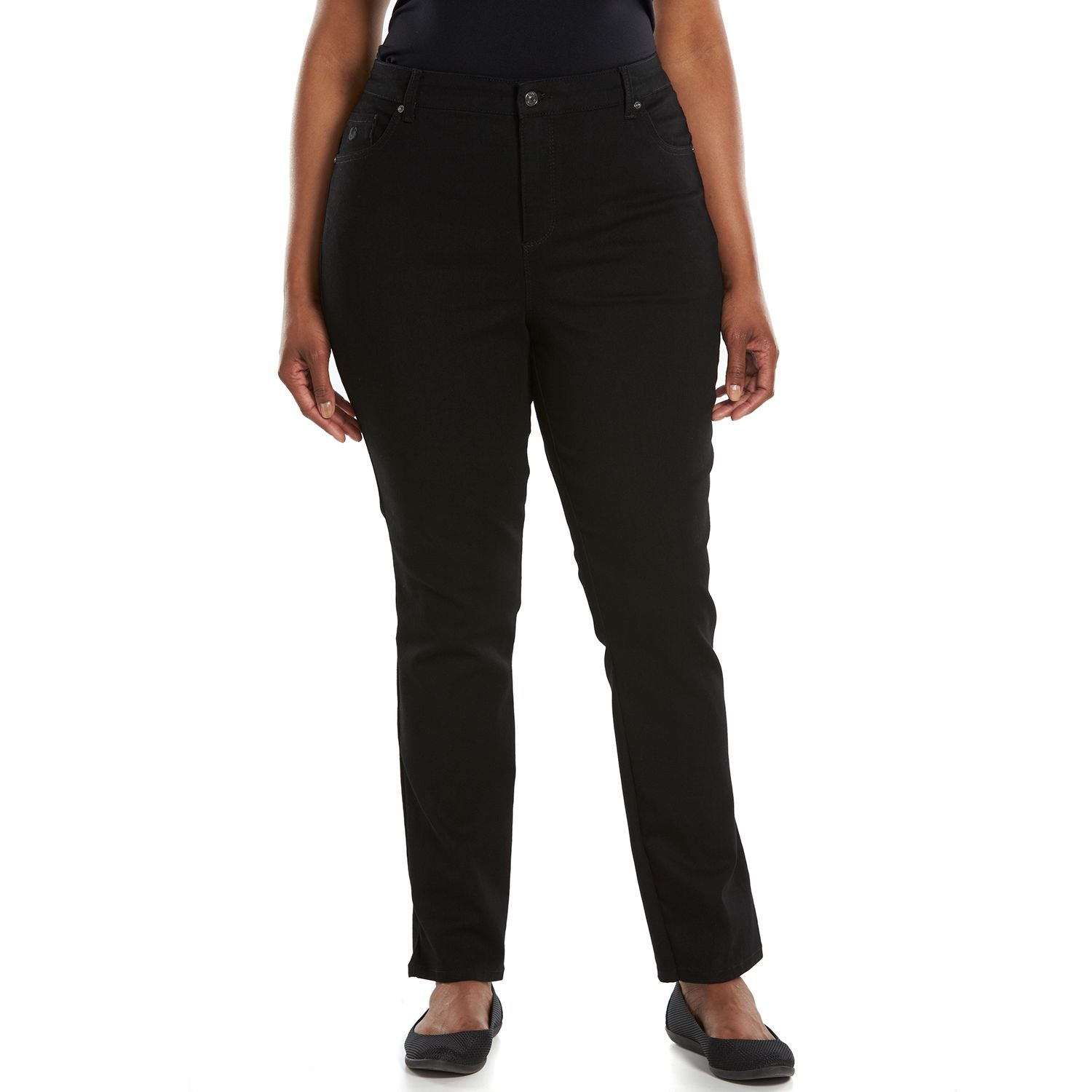 gloria vanderbilt amanda stretch jeans plus size