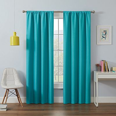 eclipse Kids Kendall Single Curtain Blackout 1 Panel Window Curtain