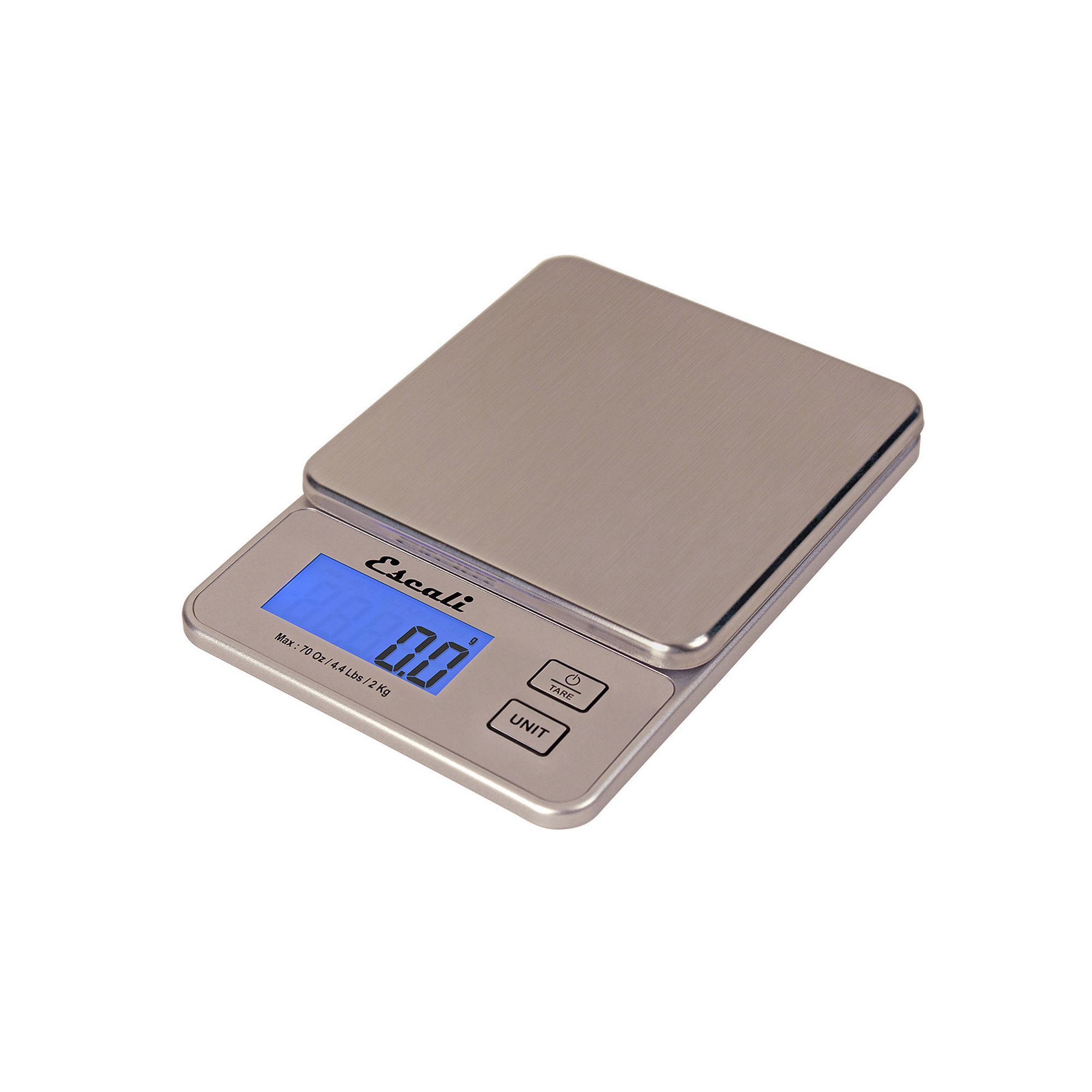 Escali Vera Stainless Steel Digital Scale, Gray