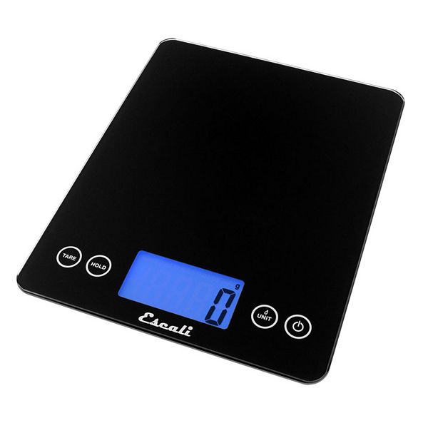 Escali Art XL Tempered Glass Digital Kitchen Scale