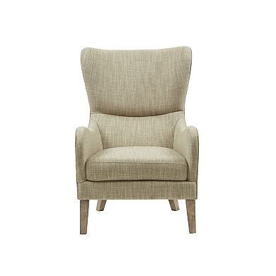 Madison Park Leda Swoop Wing Arm Chair